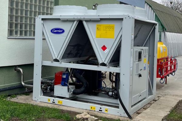 Carrier AquaSnap 30RB- 230R s frekvenčným riadením pre výrobu biohnojív