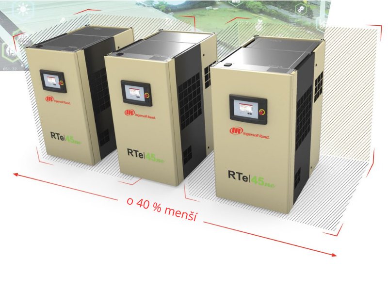 Rozměr nového modelu 45-55 kW